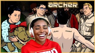 ONCE BITTEN  ARCHER SEASON 4 EPISODE 6 REACTION [upl. by Notliw]