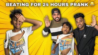 Beating Zeeshan For 24 Hours Prank 😂 Gone Wrong 😡 [upl. by Geanine]