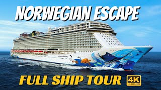 Norwegian Escape  Full Ship Walkthrough Tour amp Review 4K  All Public Spaces [upl. by Mcgaw]