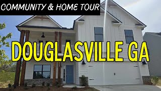 Affordable Brand New Homes for Sale in Atlanta Georgia  The Reserve At Chapel Hill Douglasville GA [upl. by Ainahtan]