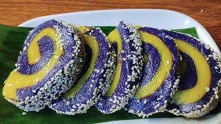 SapinSapin Roll  How to make Sapinsapin Roll  Simple Steps sapinsapin sweet food [upl. by Esiole559]