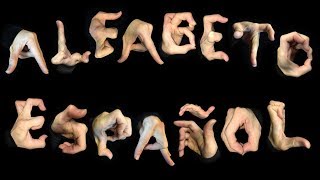 Spanish Alphabet  Finger font   Alfabeto Español  la Fuente del Dedo Canción de ABC [upl. by Dat783]