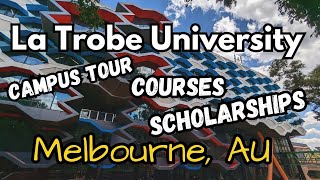 La Trobe University campus tour Melbourne Australia 4K [upl. by Ielak]