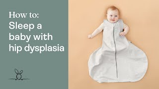 How to safely sleep a baby with Hip Dysplasia [upl. by Carder458]