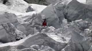 Rescue Operations for the 2014 Everest Avalanche [upl. by Bois]