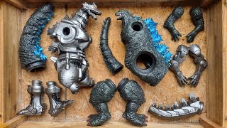 All Figures Monster kaiju godzilla vs mechagodzilla megalodon shark dinosaur vs kingkong trex [upl. by Anaujik]