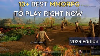 10 Best MMORPG You Can Play Right Now 2023  PS4 Xbox PC  No Commentary [upl. by Scevo]