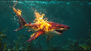 Mystical Ocean A Shark with Flames [upl. by Notnilc683]