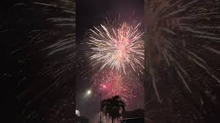 Hauoli Makahiki Hou Happy New Year from Hawaii Hawaiian happynewyear2024 Travel fireworks 2024 [upl. by Adiam441]