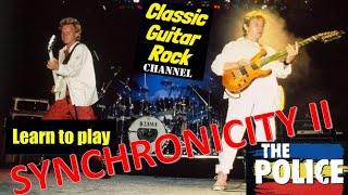 Learn to Play quotSynchronicity 2quot by The Police  Easy Guitar Lesson [upl. by Hertzog]