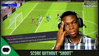 CAN I SCORE GOALS IN ONLINE MATCH WITHOUT SHOOTING ◾ PES MOBILE CHALLENGE 1 [upl. by Grimes]