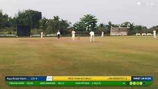 Live Cricket Match  NA ROADSTER  GHALA  vs Raja Bobat Warriors Mangrol  19Nov24 0130 PM 20 [upl. by Lonier]