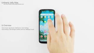 Unihertz Jelly Max  UI and Settings [upl. by Ladnik]