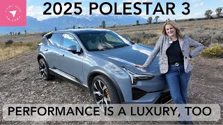 2025 Polestar 3 First Drive Performance Is a Luxury Too [upl. by Donoho]