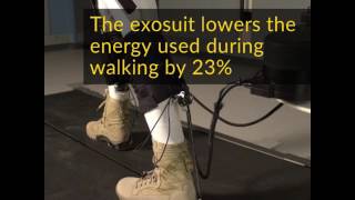 Wearable robots make walking easier [upl. by Berkley]