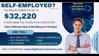 how to claim the self employed tax credit fast money advance [upl. by Eyoj7]