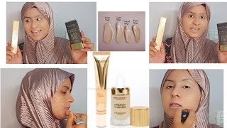 Missrose Airbrush Flawless Foundation vs Silk Foundation  Foundation Comparison  Missrose works [upl. by Barth101]