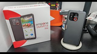 emporia SMART6 lite smartphone first look emporia SMART6lite [upl. by Yolane848]