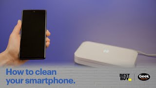 How to clean your smartphone  Tech Tips from Best Buy [upl. by Inod]