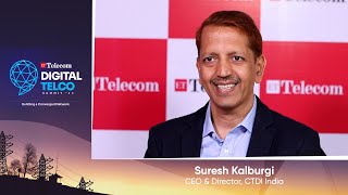 ETTelecom Interviews CTDI Indias Suresh Kalburgi on biz focus work in telco industry [upl. by Kaasi]