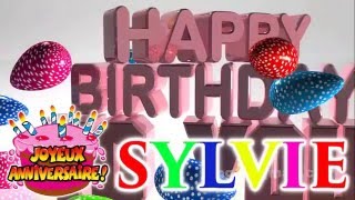 Joyeux Anniversaire SYLVIE [upl. by Adnirol940]