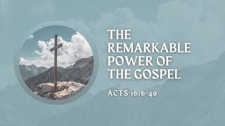 The Remarkable Power of The Gospel [upl. by Agni]