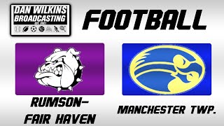 RumsonFair Haven Bulldogs  Manchester Twp Hawks Football 10524 [upl. by Kyte631]