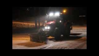 Snowclerance  Massey Ferguson 5480 [upl. by Dnalyk169]