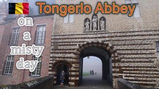 Tongerlo Abbey on a cold misty day 𝐀𝐛𝐝𝐢𝐣 𝐯𝐚𝐧 𝐓𝐨𝐧𝐠𝐞𝐫𝐥𝐨 𝐨𝐩 𝐞𝐞𝐧 𝐤𝐨𝐮𝐝𝐞 𝐦𝐢𝐬𝐭𝐢𝐠𝐞 𝐝𝐚𝐠 [upl. by Eillo560]