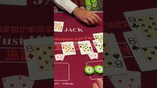 The PERFECT blackjack split and then degendalt 😂 gregspecial [upl. by Aja]