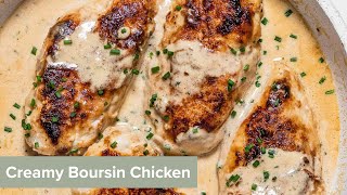 Creamy Boursin Chicken shorts [upl. by Giza831]