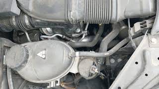 MercedesBenz 30L V6 24 Valve Turbocharger motor sound of 2016 E 400 4Matic WDDHF6HB5GB203321 [upl. by Asenad]