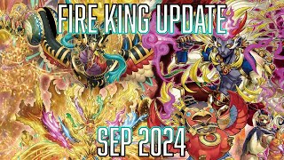 YUGIOH Fire King PURE Profile UPDATE OTK Version [upl. by Yrtnej]