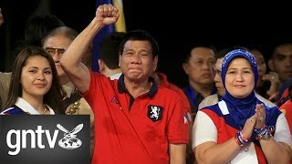 Filipinos in Dubai pick Rodrigo Digong Duterte to be the next president [upl. by Aniat]