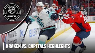 Seattle Kraken vs Washington Capitals  Full Game Highlights [upl. by Athena]