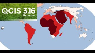 How to create a cartogram in QGIS [upl. by Eustashe459]