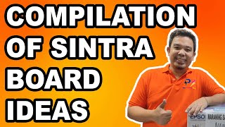 COMPILATION OF SINTRA BOARD TUTORIALS  The Printing Shock  Marlon Ubaldo [upl. by Jacey503]