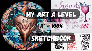 A A Level Art Sketchbook Tour [upl. by Kraus]