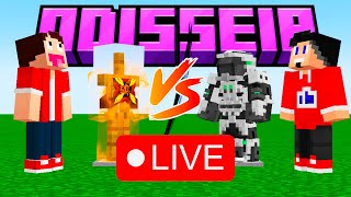 ARMADURA DRACONIC VS ARMADURA MEKANISM quotA BATALHA FINALquot  Minecraft Odisseia LIVE SHORTS [upl. by Armilda]