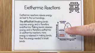 KS3 Exothermic and Endothermic Reactions [upl. by Aleira]