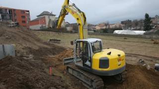 Wacker Neuson ET145 with JCB 8030Z [upl. by Faina]