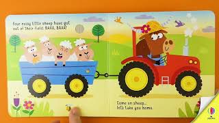 Usborne Sound Books  Lets go on a tractor [upl. by Valoniah]