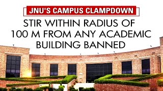 JNU Bans Protests On Campus Attempt To Stamp Out Dissent Say Students [upl. by Rotceh]