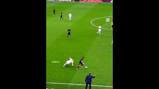 Crazy Skills in Football 😍shorts [upl. by Readus]