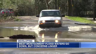 West Montgomery flood waters go down but concerns linger [upl. by Wichern677]