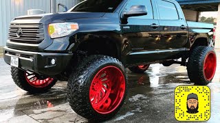 28x16 Corlene Forged wheels on a Toyota Tundra [upl. by Lidaa]