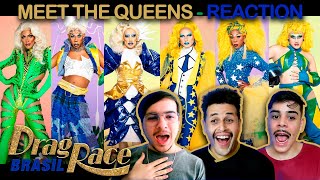 Drag Race Brasil  Meet The Queens  BRAZIL REACTION [upl. by Shalne987]