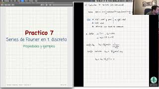 Clase 14  Series de Fourier y sistemas LTI Ejemplos 3 2021 [upl. by Mochun]