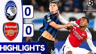 Atalanta vs Arsenal 00  All Goalsamp Extended Highlights  UEFAChampions League 2425  XTREME [upl. by Benedick]