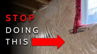 The Ugly Truth About Basement Vapor Barriers [upl. by Lehcor]